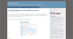 Desktop Screenshot of jervis.ws